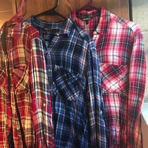 3 EXPRESS flannels